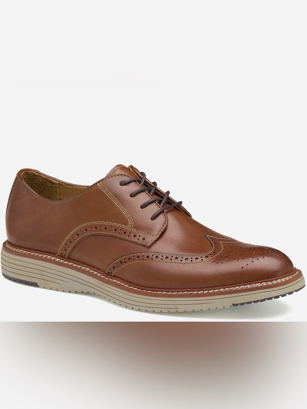 J&M Men's Upton Wingtip Dress Shoes (9.5)